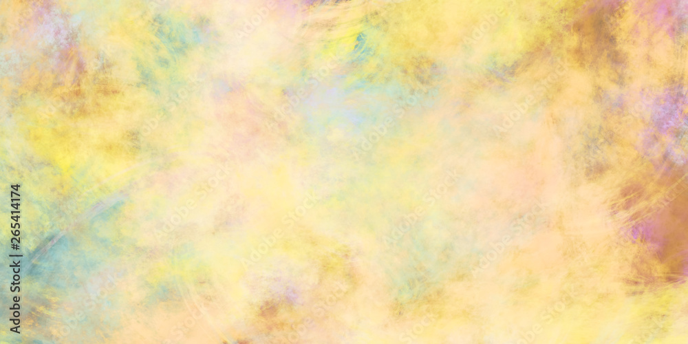 Abstract fantastic yellow clouds. Colorful fractal background. Digital art. 3d rendering. Abstract fantastic yellow clouds. Colorful fractal background. Digital art. 3d rendering.