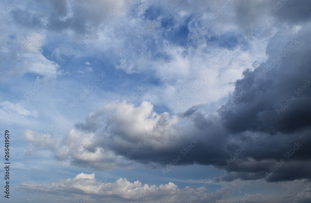 Cumulonimbus cloud formations on tropical sky , Nimbus moving , Abstract background from natural phenomenon and gray clouds hunk , Thailand Cumulonimbus cloud formations on tropical sky , Nimbus moving , Abstract background from natural phenomenon and gray clouds hunk , Thailand
