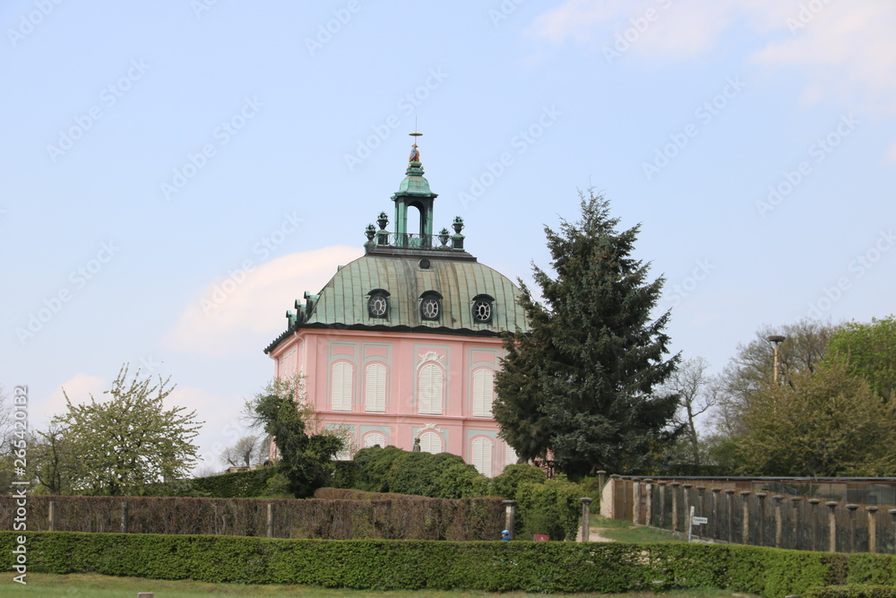 Fasanenschlösschen am Schloss Moritzburg in Sachsen