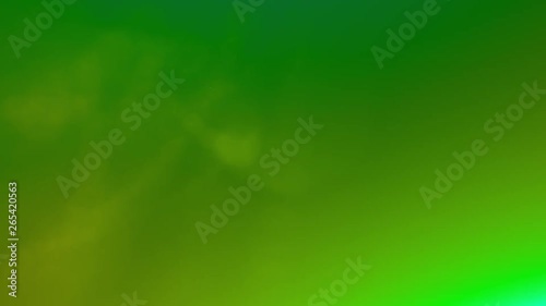 Smooth, clean and abstract, Looped gradient background 4k Video for Underwater, Ocean, Sky, Clouds, Hypnotising, Organic and Fairy Tale Concepts - Green