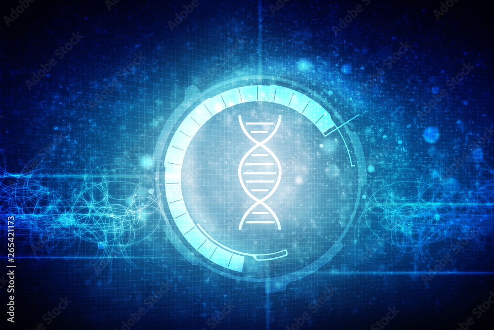 2d render of dna structure, abstract background 2d render of dna structure, abstract background