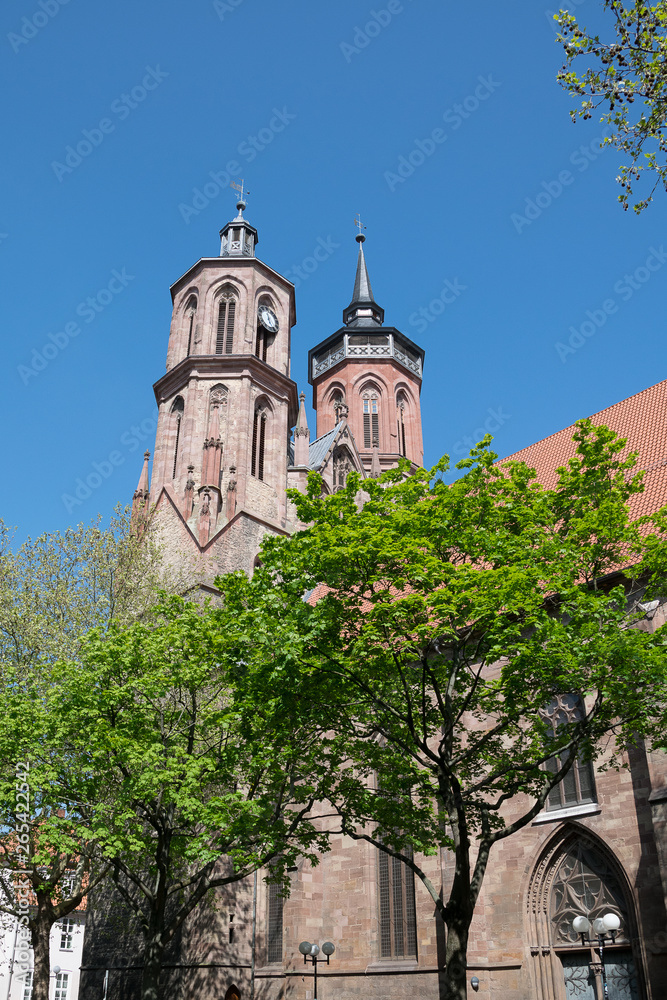 St. Johannis Kirche in der Stadt Göttingen in Niedersachsen