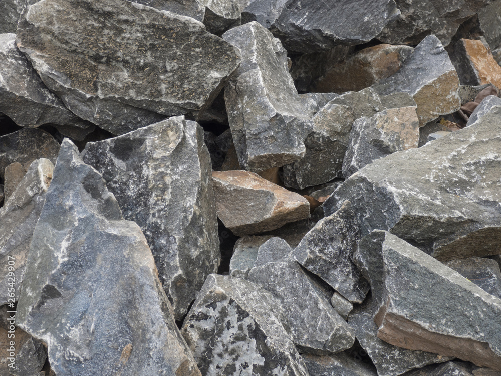 Background of large grey stones, Kerala, Kochi Background of large grey stones, Kerala, Kochi
