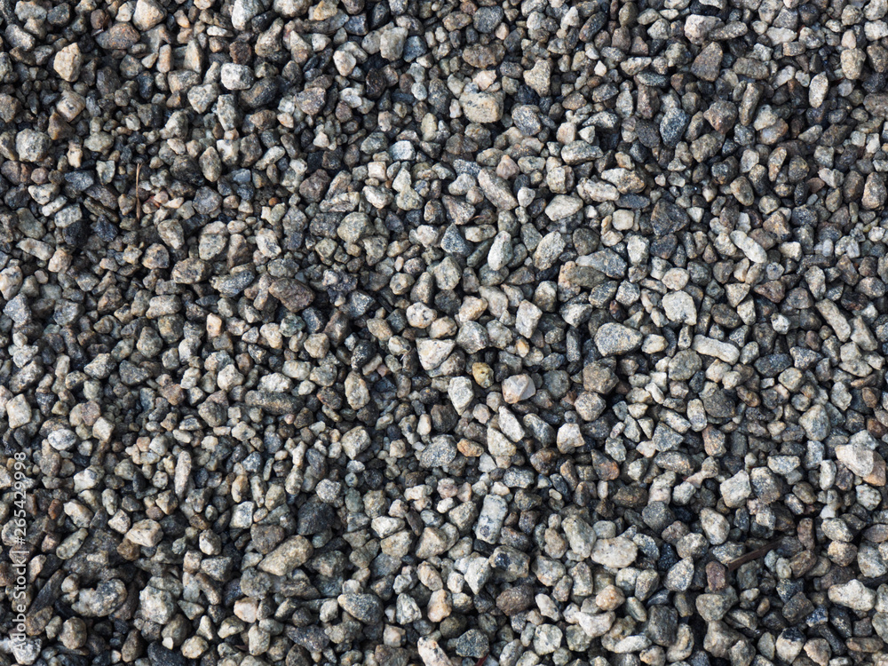 Background of small black and grey stone, Kerala, Kochi Background of small black and grey stone, Kerala, Kochi