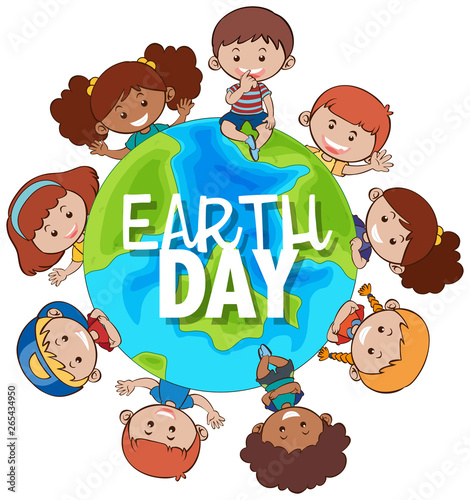 Kids around the Earth for Earth Day