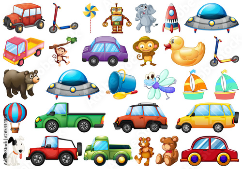 Set of children toy
