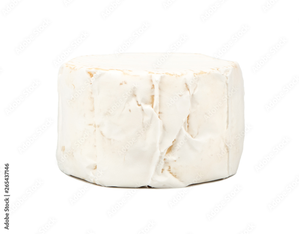 Brie cheese isolated Brie cheese isolated