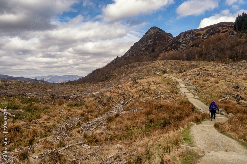 Ben A'an is one of the most popular amongst Scotland's smaller hills. Often known as the mountain in miniature, its position at the heart of the Trossachs makes it a truly wonderful viewpoint. 