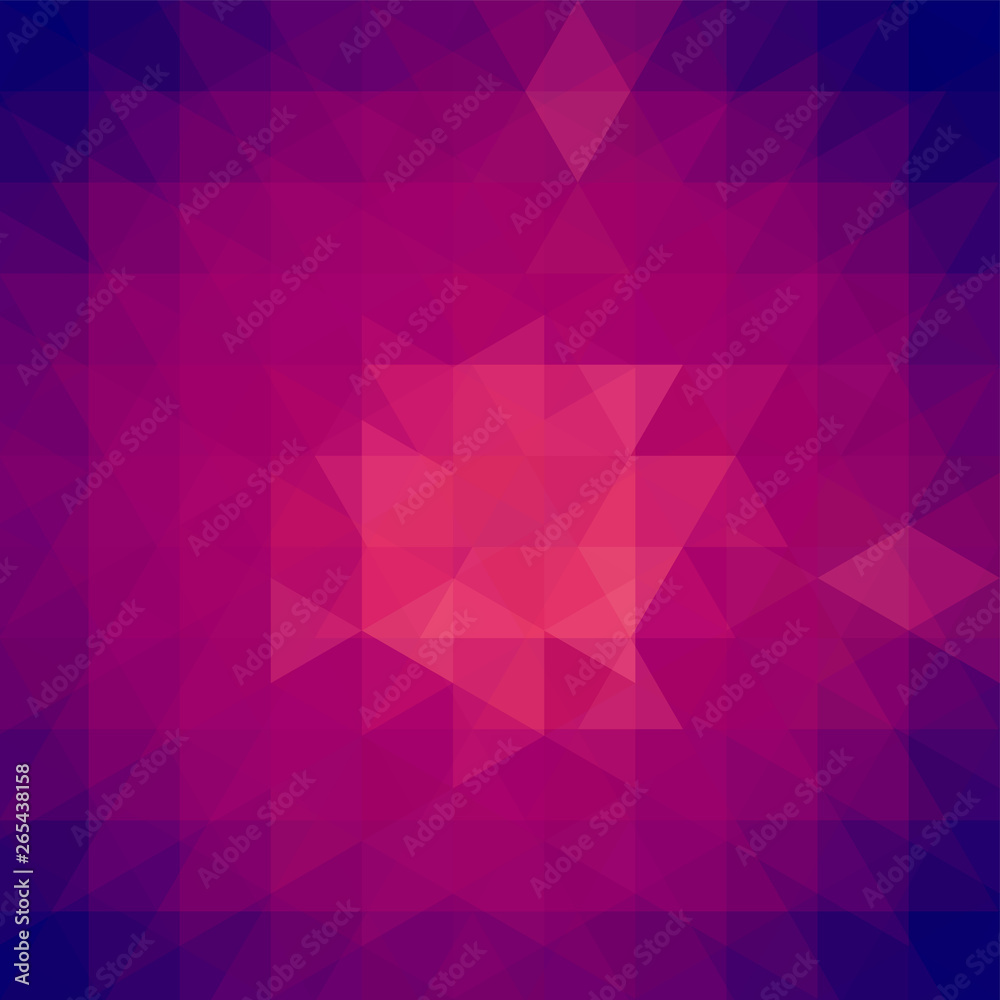Triangle vector background. Can be used in cover design, book design, website background. Vector illustration. Blue, pink, purple colors. Triangle vector background. Can be used in cover design, book design, website background. Vector illustration. Blue, pink, purple colors.