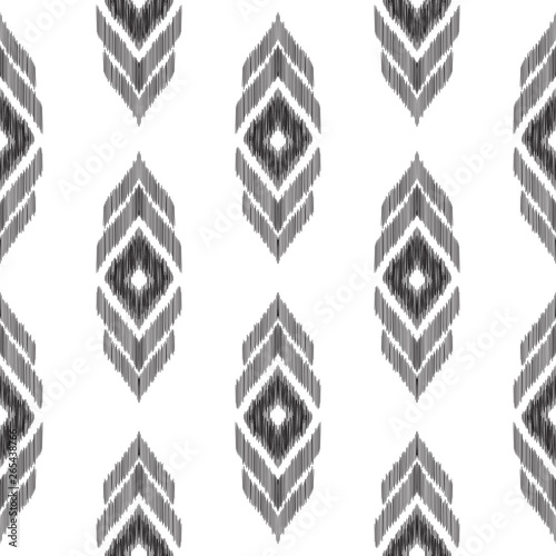 Black and white seamless pattern.