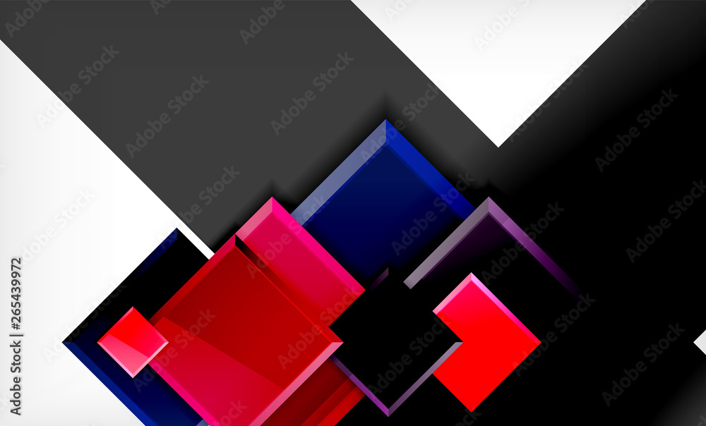 Color squares futuristic abstract background Color squares futuristic abstract background