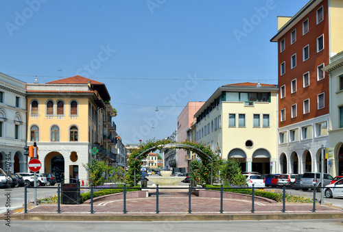 Fototapeta Naklejka Na Ścianę i Meble -  Street in San Dona di Piave near Venice in Italy