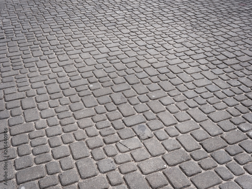 pavement of the city. trawl tile beautiful.