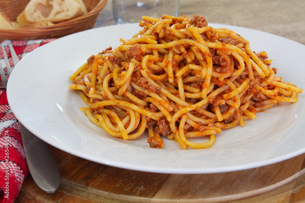 spaghetti bolognaise