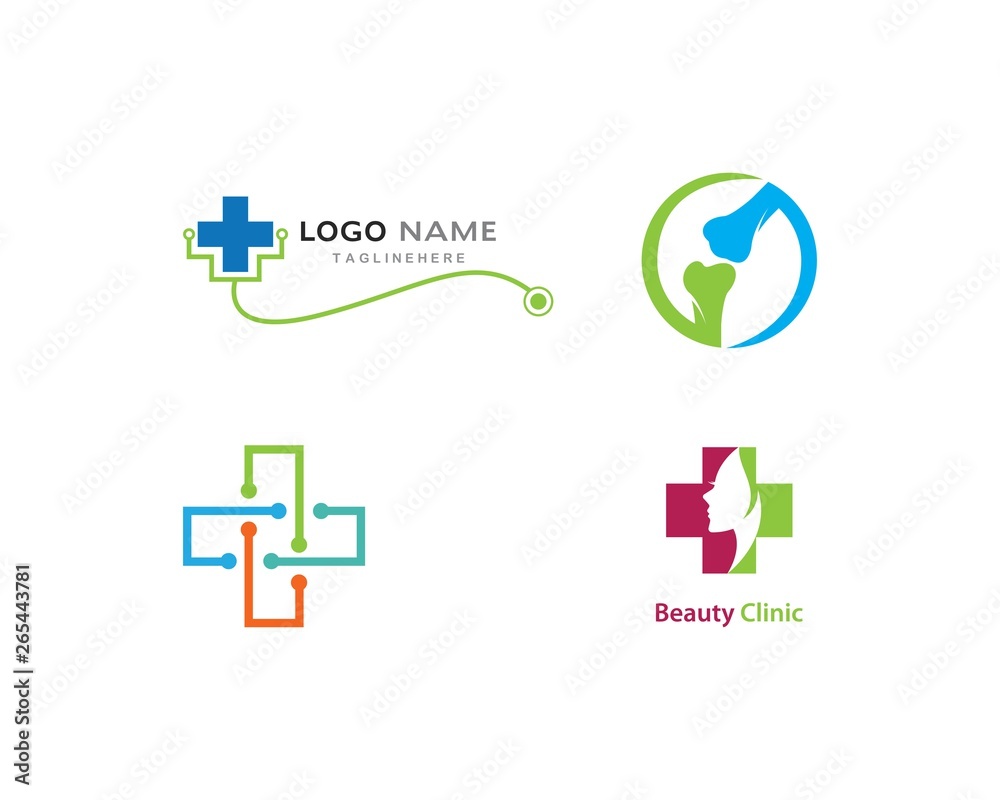 Fototapeta premium Medical Logo template