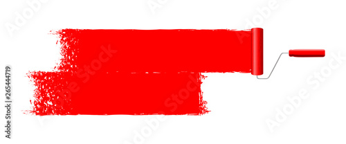 red Paint background