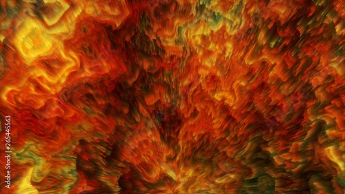 fire on black background