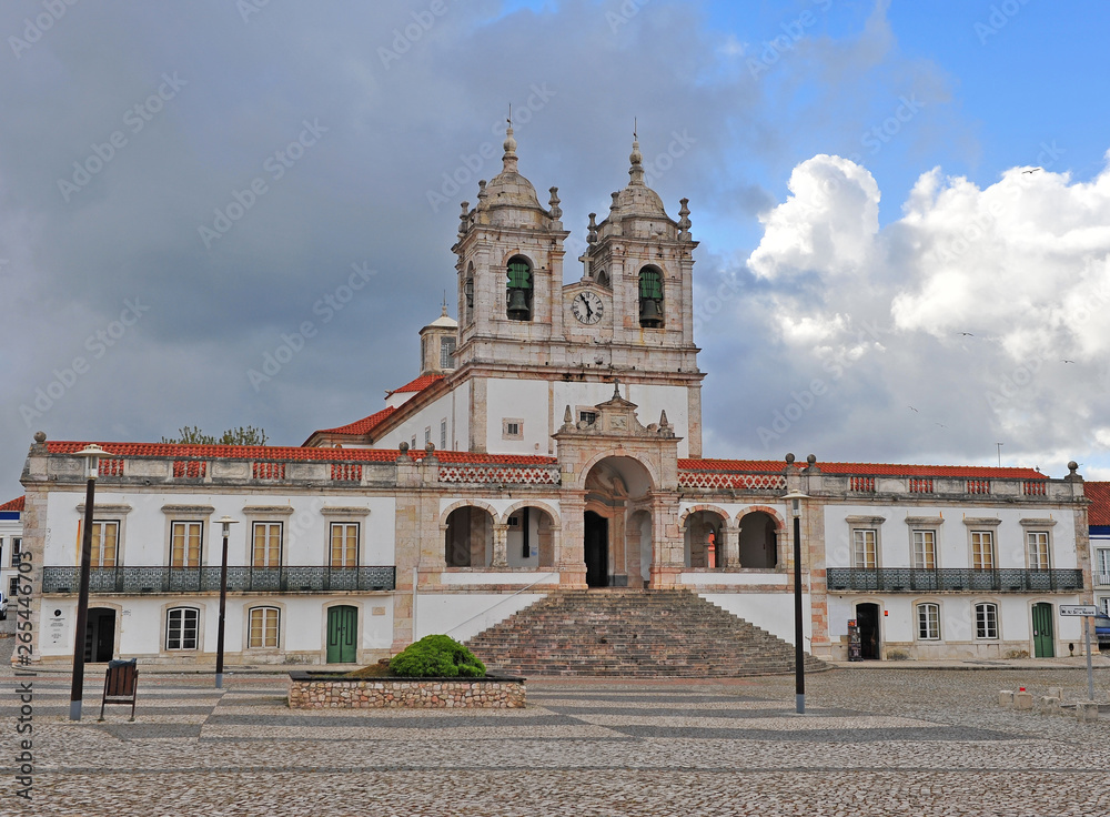 Cathedral of Nazare sitio, Portugal