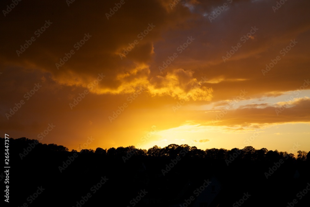 Obraz premium Sonnenuntergang