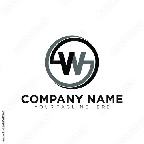 Free Download Initial abstract logo technology - GFXLoad