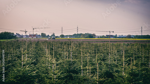 Landwirtschaft vor Neubaugebiet