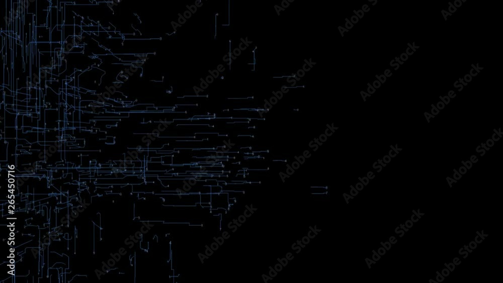 PNG Alpha.Electrical circuit and digital elements. Futuristic UI technological display.Connecting beautiful blue lines particles animation. PNG Alpha.Electrical circuit and digital elements. Futuristic UI technological display.Connecting beautiful blue lines particles animation.
