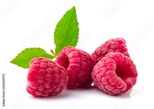 Raspberry in closeup