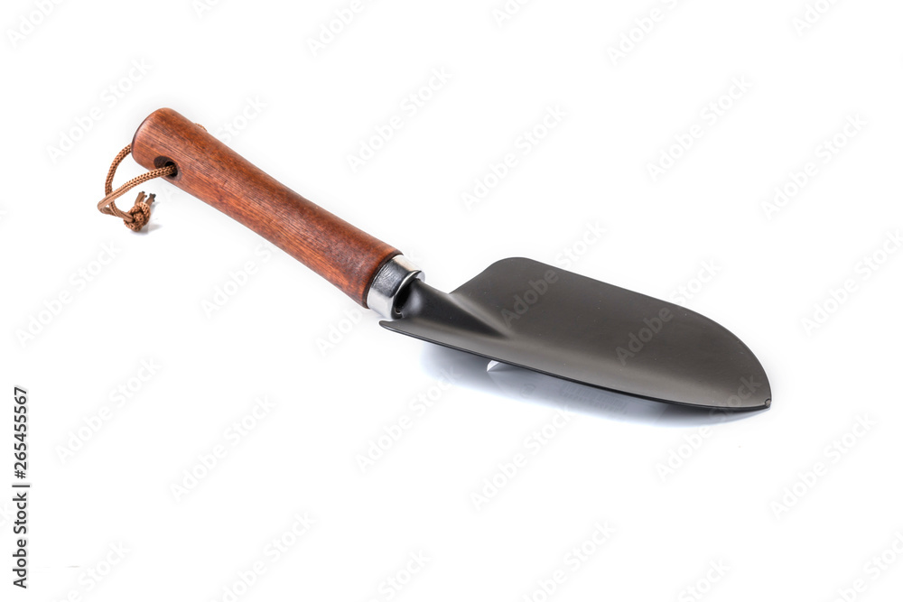 Shovel, Gardening Equipment, Trowel isolated Shovel, Gardening Equipment, Trowel isolated