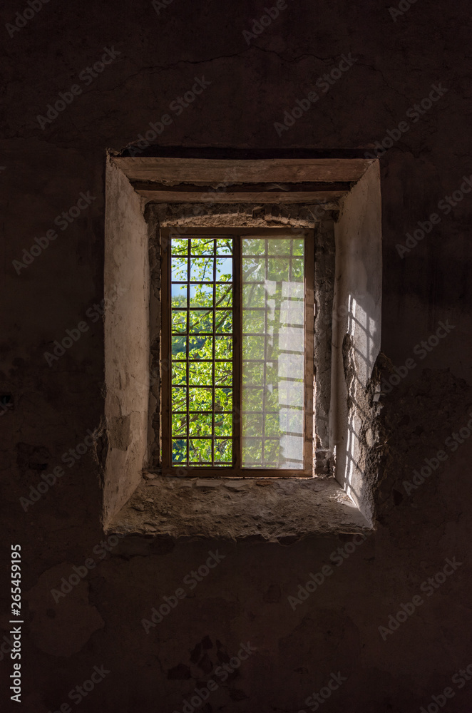 Montenero Sabino (Rieti, Italy) - A very small and charming medieval village in stone with castle, on the Rieti hills, Sabina area, Lazio region, central Italy 