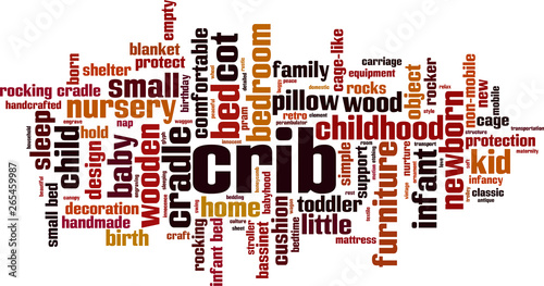 Crib word cloud