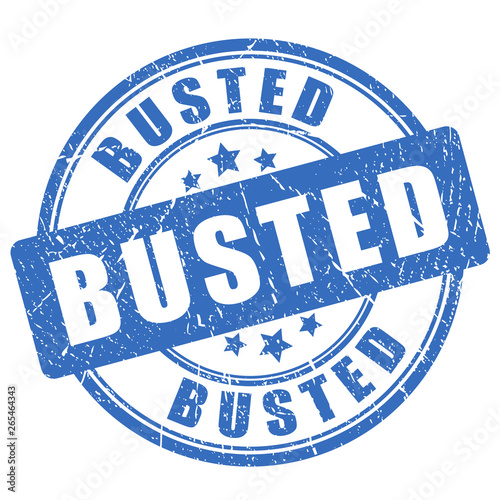 Busted ink imprint