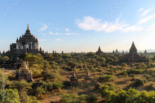 View of the Temples  Stupas and Payas of Bagan  Myanmar