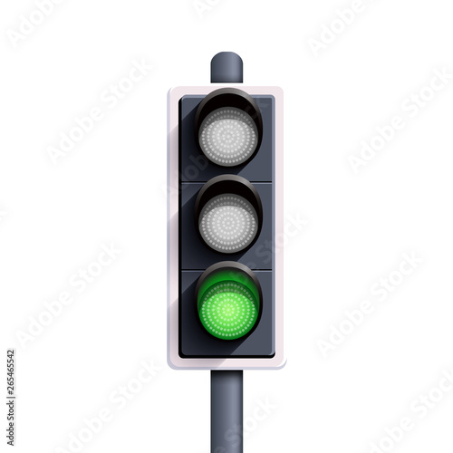 Green traffic light