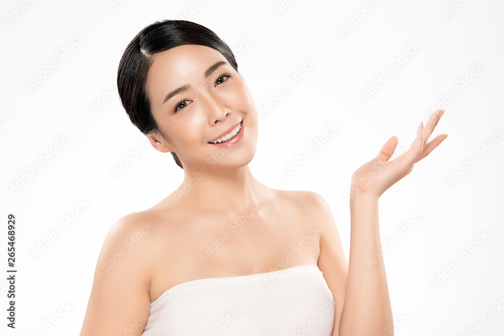Beautiful Young asian Woman with Clean Fresh Skin Beautiful Young asian Woman with Clean Fresh Skin