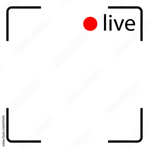 camera screen showing recording is in progress