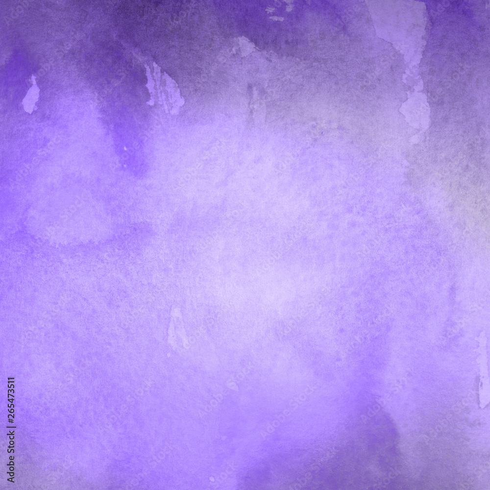Violet ink and watercolor textures on white paper background. Paint leaks and ombre effects. Hand painted abstract image. Violet ink and watercolor textures on white paper background. Paint leaks and ombre effects. Hand painted abstract image.