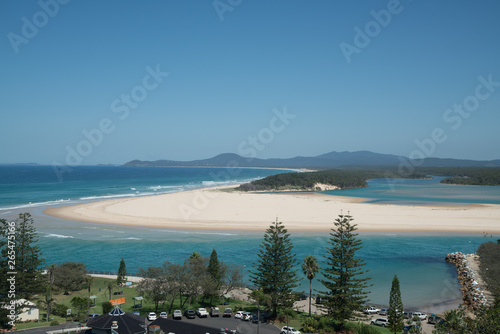 view of the beach Nambucca Heads photo