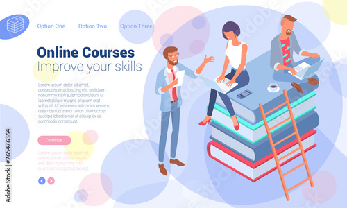 online education concept
