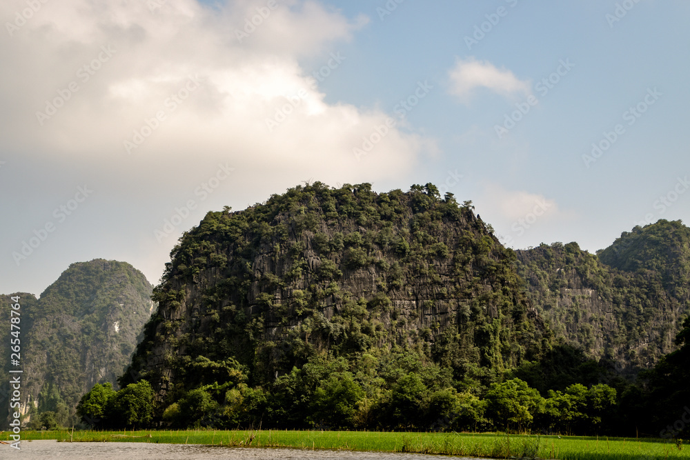 ninh binh carst mountains in northern vietnam