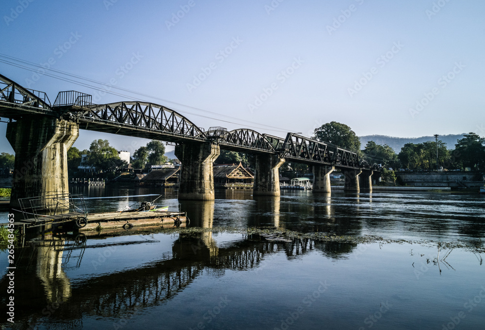 Iron bridge  thailand