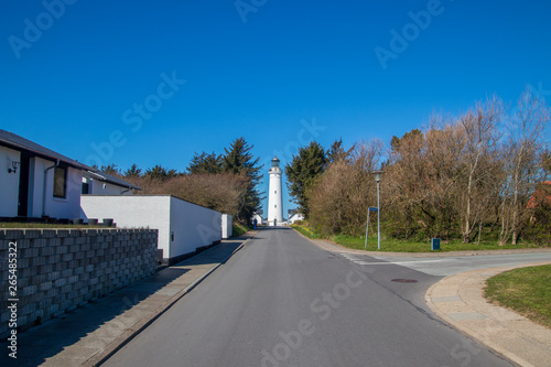 Hirtshals lighthouse in Denmark. © bphoto