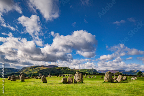 Castlerigg Stone Circle  Cumbria  England  UK