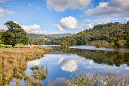Rydal Water, Lake District National Park, Cumbria, England, UK