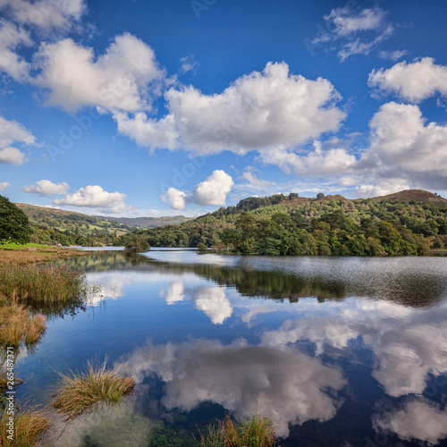 Reflections in Rydal Water, Lake District National Park, Cumbria, England, UK © Colin & Linda McKie