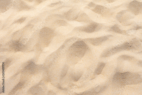Beautiful Fine beach sand in the summer sun