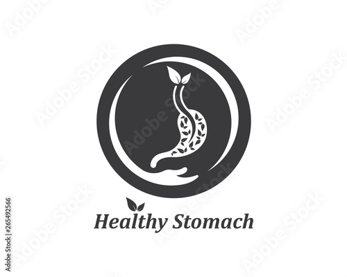 stomach vector illustration design