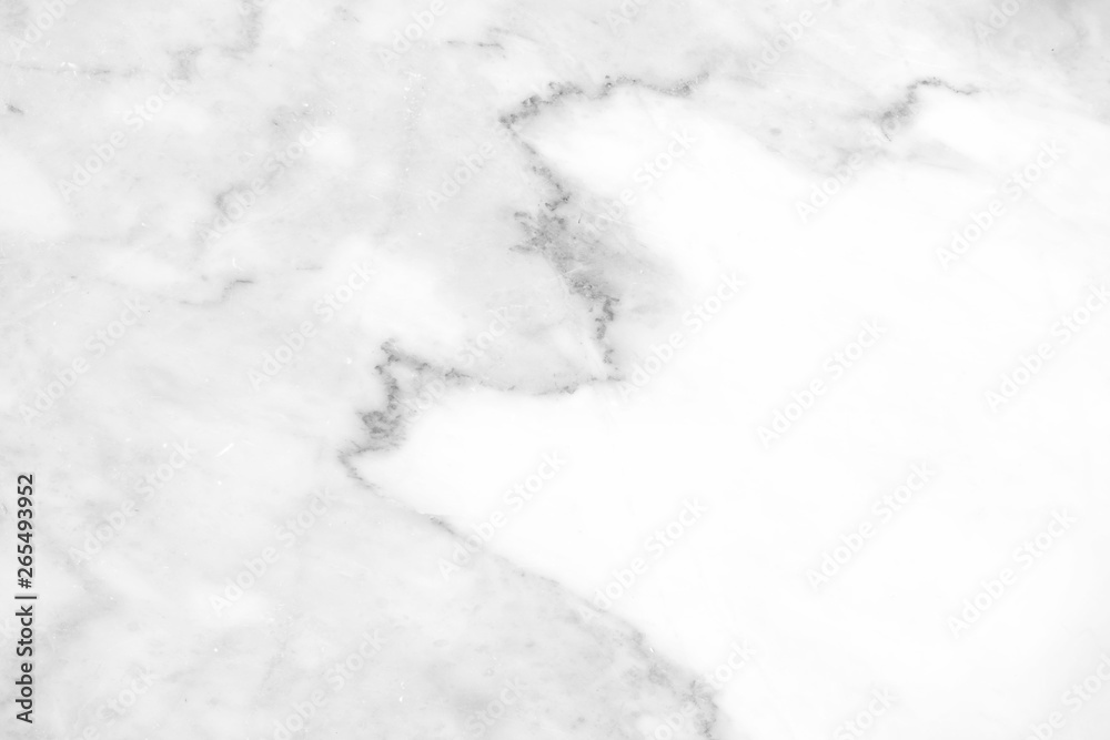 Closeup- White Marble Texture Full Frame Background