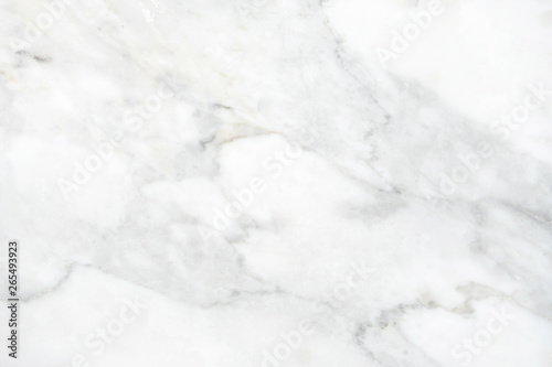 Closeup- White Marble Texture Full Frame Background