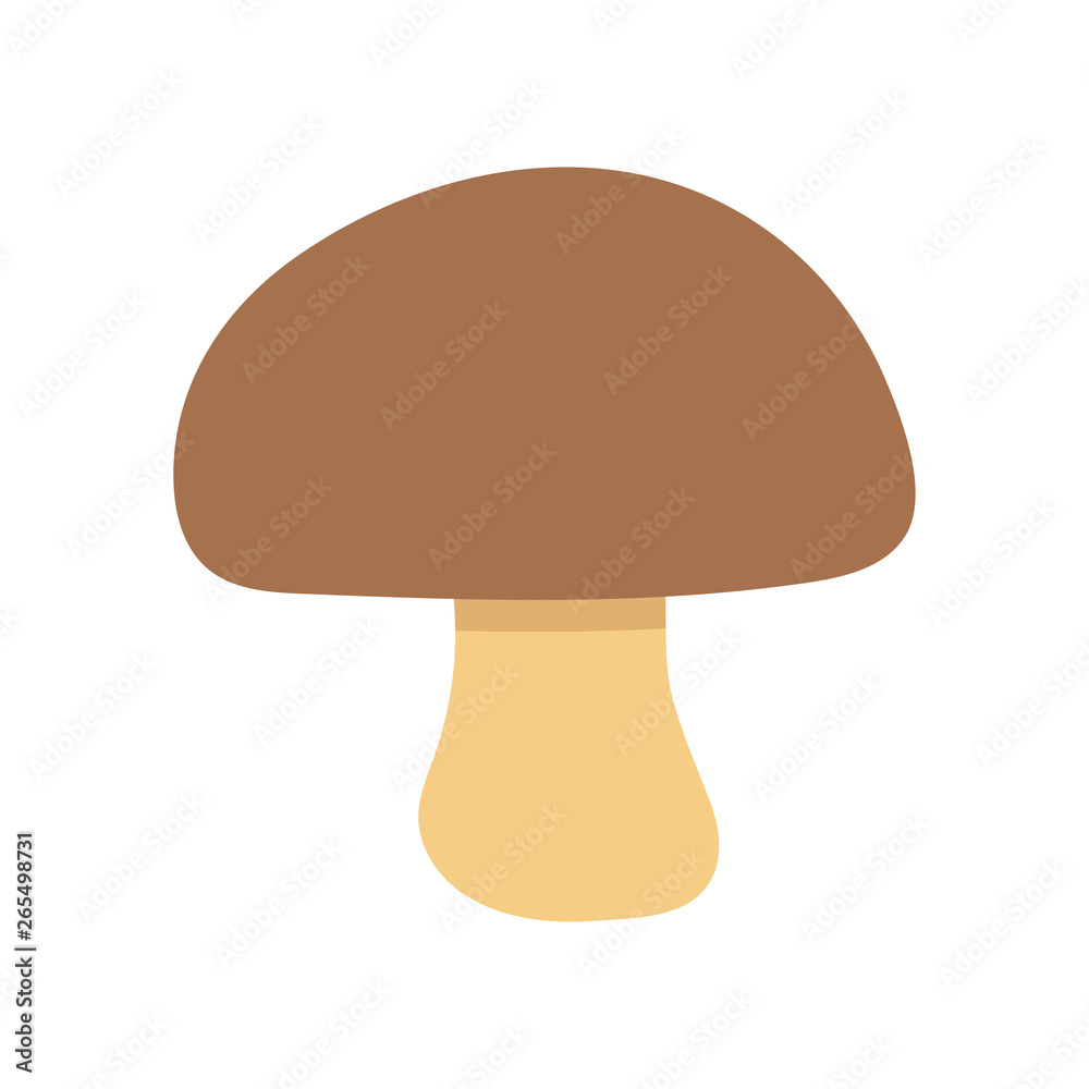 White Mushroom. Vector illustration of a mushroom White Mushroom. Vector illustration of a mushroom