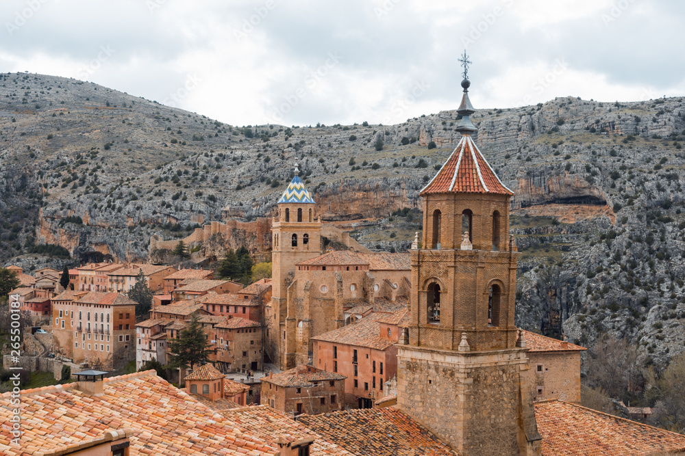 Albarracin a small medieval town located in Teruel, Spain